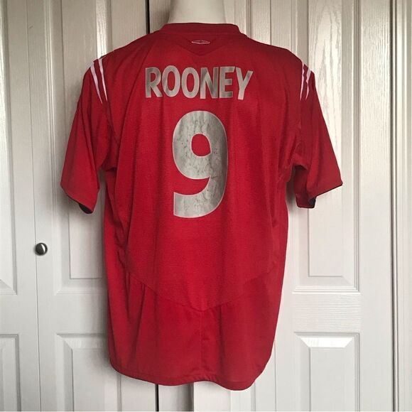 2004-06 England away jersey Wayne Rooney - Picture 4 of 7